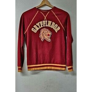 HARRY POTTER Official Merch Gryffindor Long Sleeve Pullover Women Sweatshirt (S)
